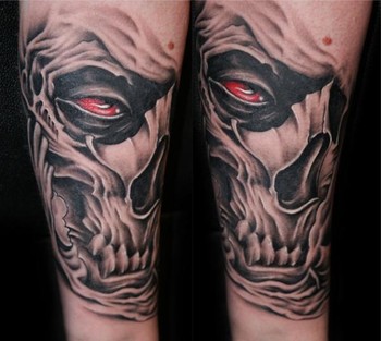 Gido - skull tattoo
